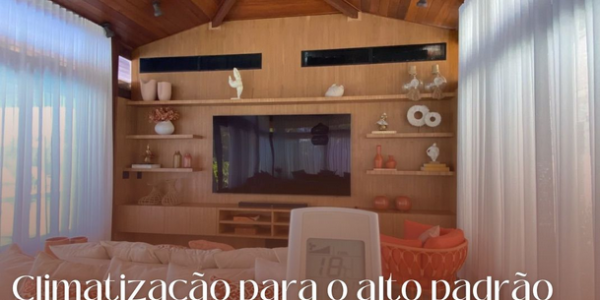 Climatização com ar condicionado Central